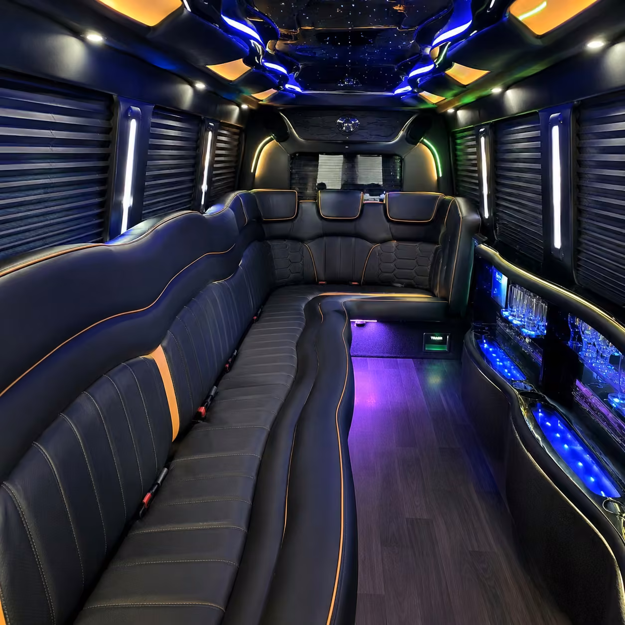 south bend limo interior